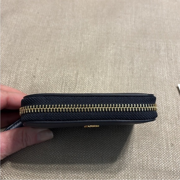 Lauren Ralph Lauren Leather Navy Blue Wallet-NWT - Picture 3 of 6